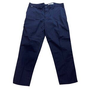 Carhartt FR Flame Resistant Navy Blue Canvas Work Pants Size 44x34 Welder 371-20